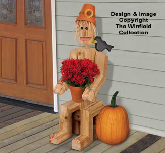 Landscape Timber Scarecrow Plan - The Winfield Collection