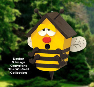 Bumblebee Birdhouse Pattern - The Winfield Collection