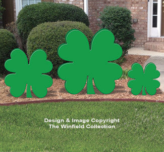 Lucky Clover Trio Pattern - The Winfield Collection