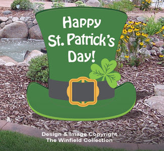 Medium Leprechaun Hat Sign Pattern - The Winfield Collection