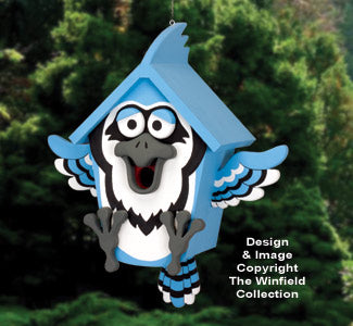 Juvenile Jay Birdhouse Pattern - The Winfield Collection