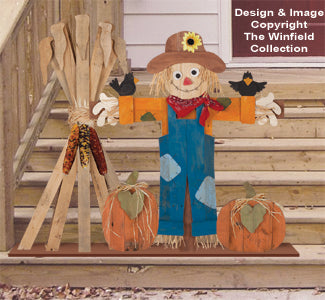 Pallet Wood Scarecrow Pattern - The Winfield Collection