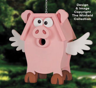 Peculiar Pig Birdhouse Pattern - The Winfield Collection