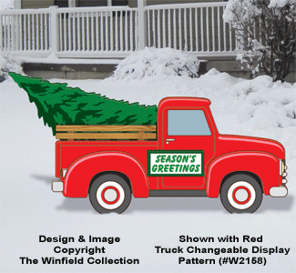 Red Truck Cargo #1 Pattern Set - The Winfield Collection