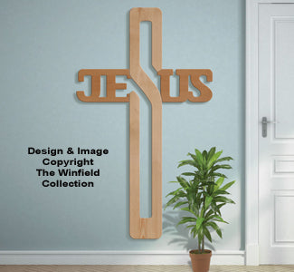 Large Jesus Cross Pattern - The Winfield Collection