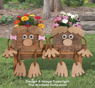 Pallet Wood Pair Planter Plan - The Winfield Collection