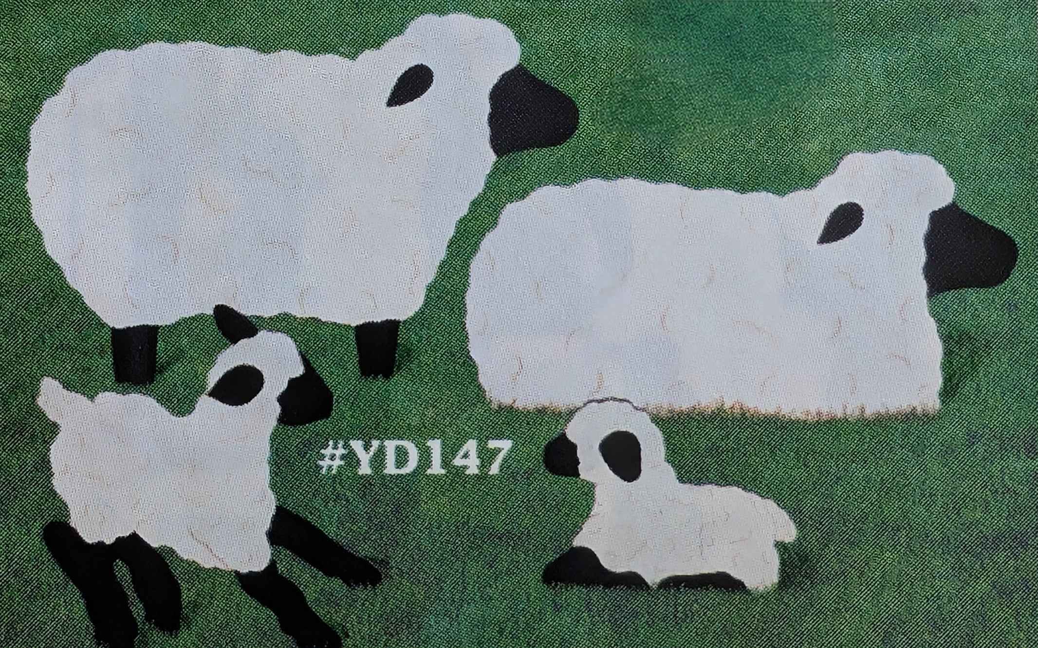 Yard Sheep & Lambs Woodcraft Pattern