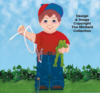 il' Boy Lawn Sprayer Woodcraft Pattern - The Winfield Collection