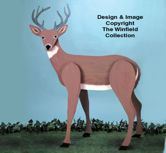 Grand Yard Buck Woodcraft Pattern - The Winfield Collection