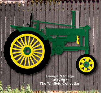 Large Tractor Woodcraft Pattern - The Winfield Collection