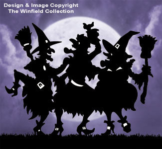 Dancing Witches Pattern - The Winfield Collection