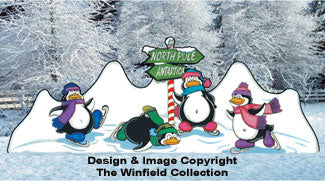 Penguins All Skate Pattern - The Winfield Collection