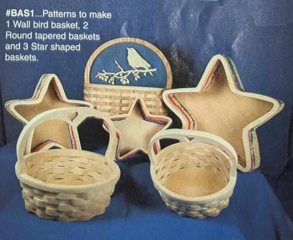 Wooden Basket Designs #1 (F) - The Winfield Collection