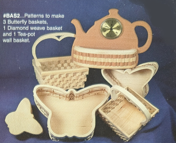 Wooden Basket Designs #2 (F) - The Winfield Collection