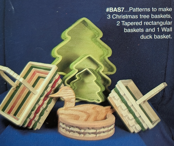 Wooden Baskets Designs #7 (F) - The Winfield Collection