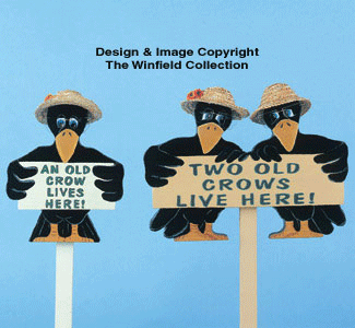 Crow Collection Woodcraft Pattern Set - The Winfield Collection