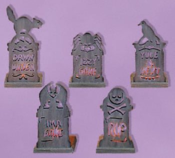 Tombstone Tea Lights Project Patterns - The Winfield Collection