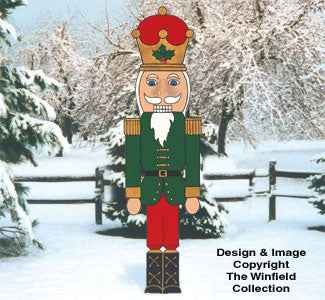 Giant Nutcracker Woodcrafting Pattern