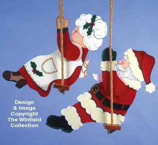 Swingin' Clauses Woodcraft Pattern