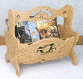 Magazine Rack Scroll Saw Pattern - The Winfield Collection