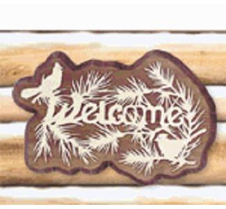 Wildlife Welcome Plaques #2 Project Patterns - The Winfield Collection