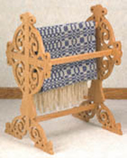 Victorian Quilt Rack Scroll Saw Pattern - The Winfield Collection