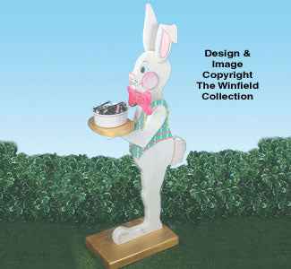 Easter Treat Server Woodcraft Pattern(F)