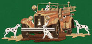 Dalmatian Station Intarsia Project Pattern - The Winfield Collection