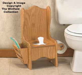 Oak Potty Chair Woodworking Plan