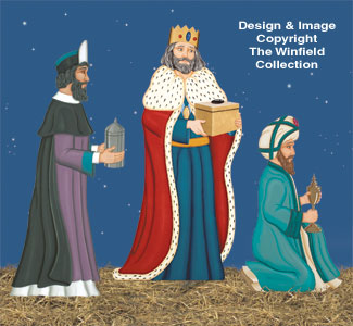 Three Kings Nativity Pattern Set - The Winfield Collection