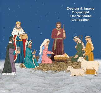 Nativity Combo Pattern Set - The Winfield Collection