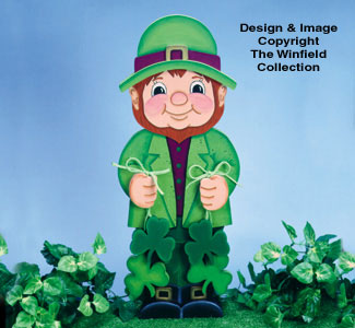 Little Leprechaun Woodcraft Pattern - The Winfield Collection