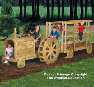 Tractor & Haywagon Play Structure Plans - The Winfield Collection