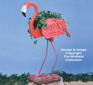 Flamingo Planter Wood Project Plan(F) - The Winfield Collection