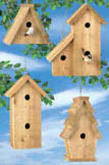 Cedar Birdhouses #2 Wood Project Plan