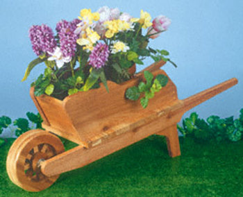 Wheelbarrow Planter Wood Plan - The Winfield Collection