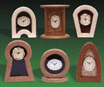 Deco-Fill Wooden Clocks Pattern Set #1 - The Winfield Collection