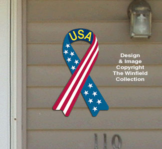 House Ribbon - USA Woodcraft Pattern - The Winfield Collection