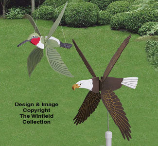 Whirling Wing Whirligigs Pattern Set 2 - The Winfield Collection