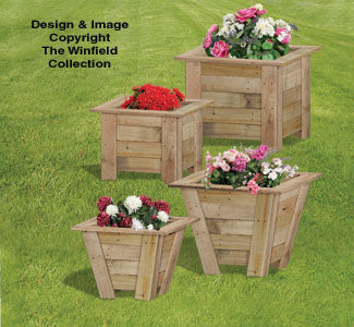 Pallet Wood Planters Plan - The Winfield Collection