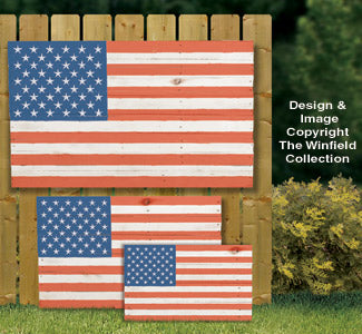 Pallet Wood Flags Pattern - The Winfield Collection