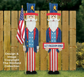 Pallet Wood Uncle Sam Pattern - The Winfield Collection