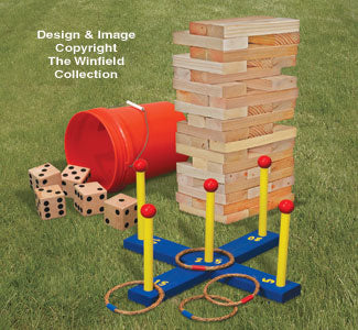 Yard Game Trio Plans - The Winfield Collection