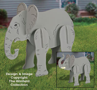 Lucky Yard Elephant Pattern - The Winfield Collection