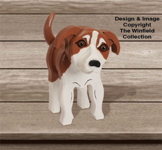 Layered Beagle Terrier Pattern - The Winfield Collection