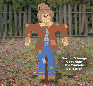Life-Size Scarecrow Woodcraft Pattern - The Winfield Collection
