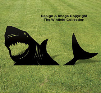Yard Shark Shadow Woodcraft Pattern - The Winfield Collection