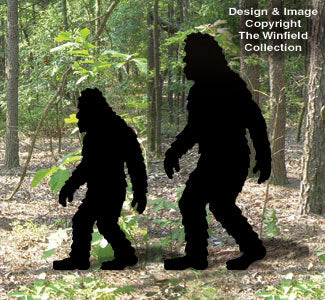 Bigfoot Female & Child Woodcraft Pattern - The Winfield Collection
