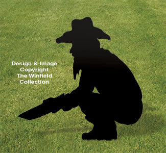 Gold Miner Shadow Woodcraft Pattern - The Winfield Collection