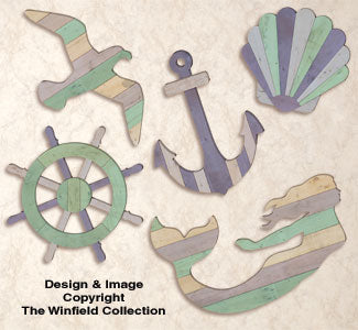 Pallet Wood Wall Art Pattern Set #4 - The Winfield Collection